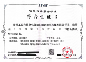 信息技术符合性证书